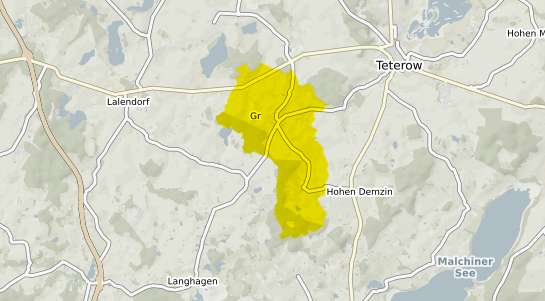 Immobilienpreisekarte Groß Wokern